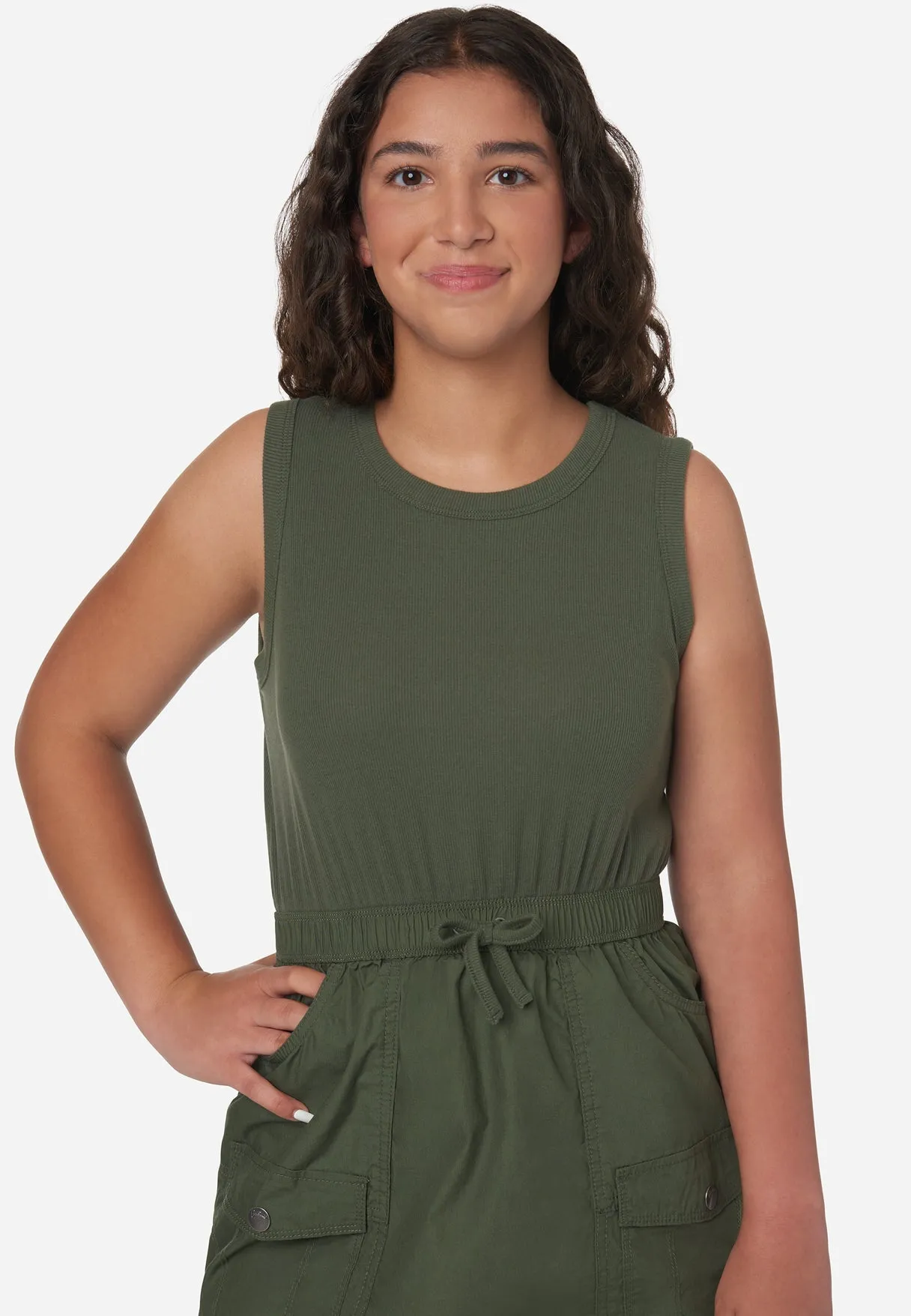 Utilitarian Cargo Dress