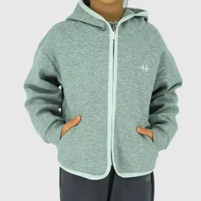 Vale Air Layer Zip Hooded Jacket - Light Gray