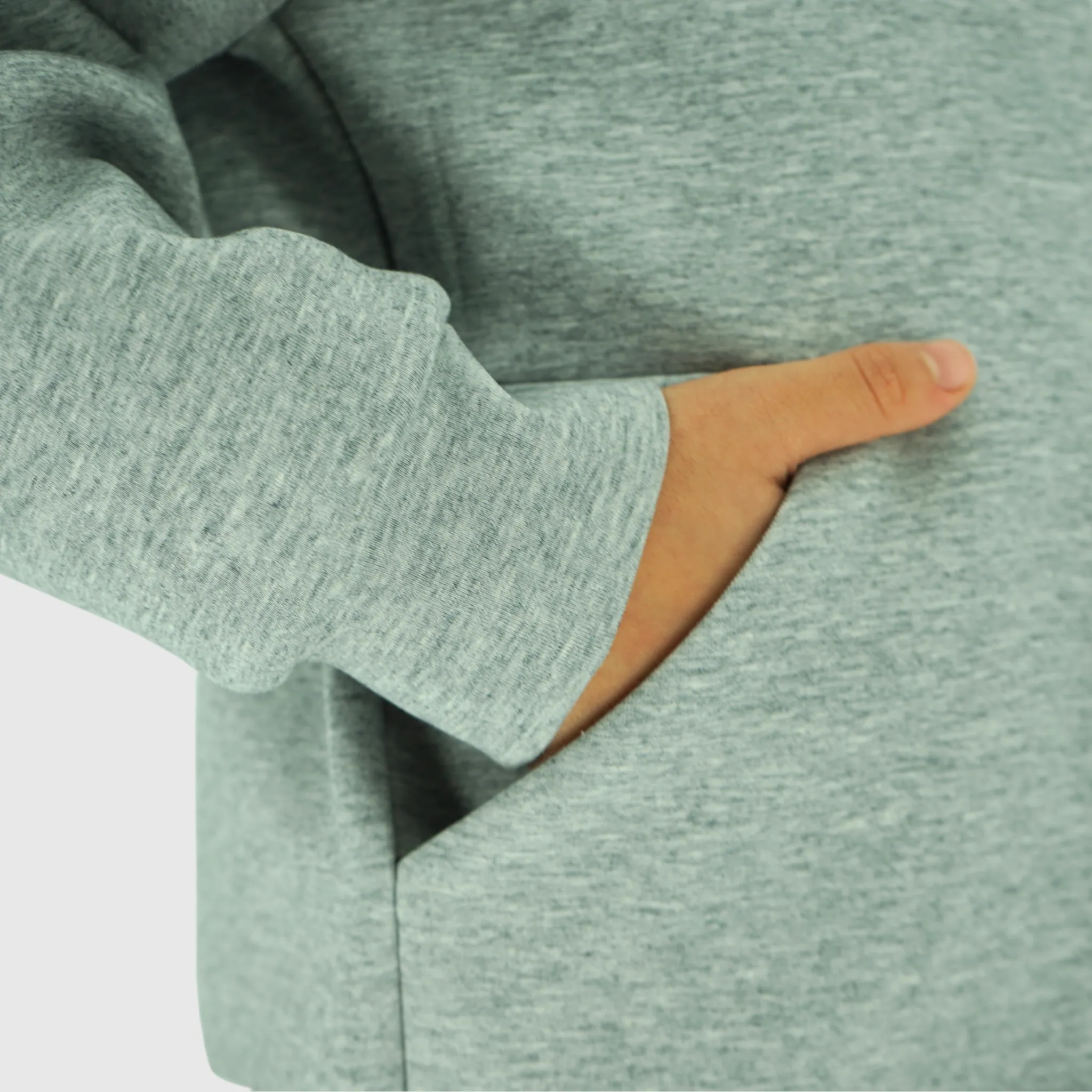 Vale Air Layer Zip Hooded Jacket - Light Gray